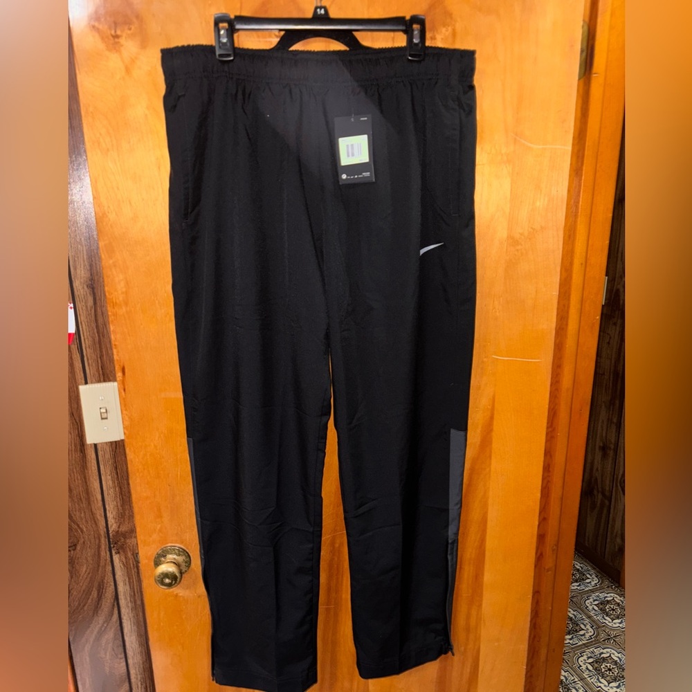 Nike Black Sweatpants with Straight Leg Design